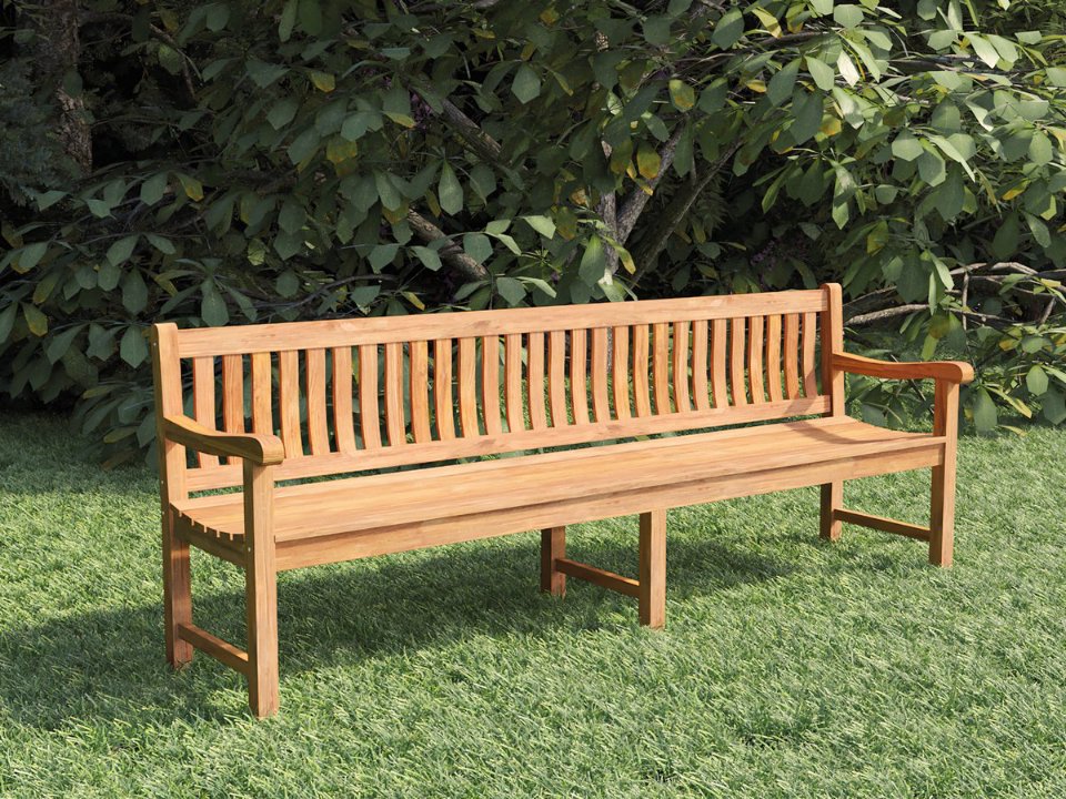 Teak tuinbank Bretagne 250 cm