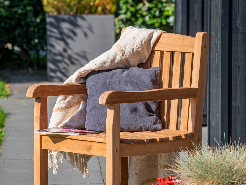 Teak blokstoel Birmingham