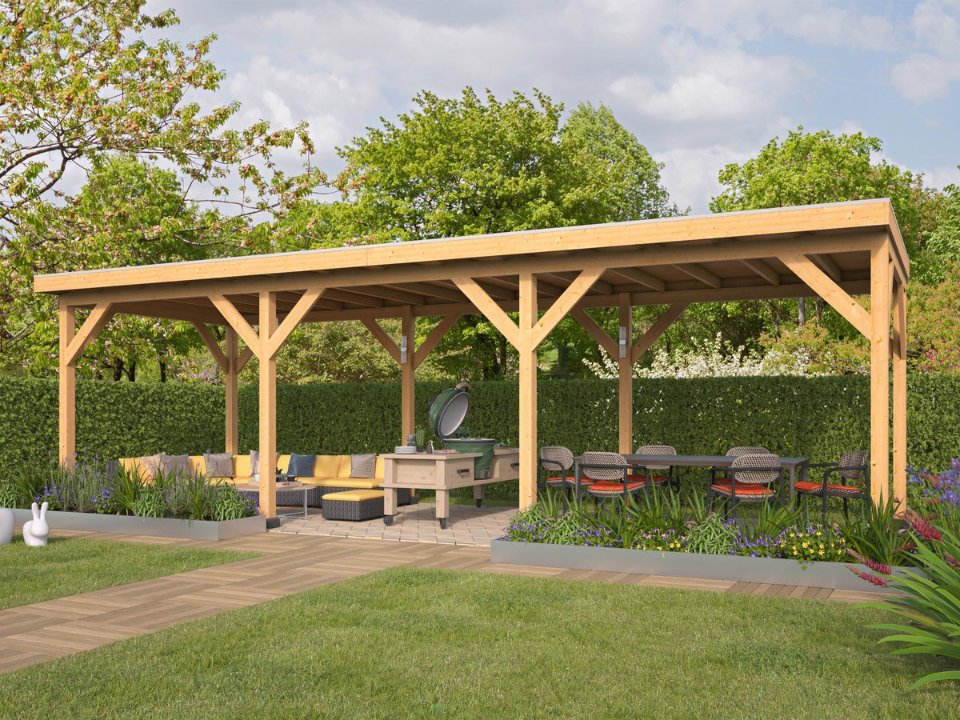DHZ Zoutelande Red Class Wood 900 × 330 cm
