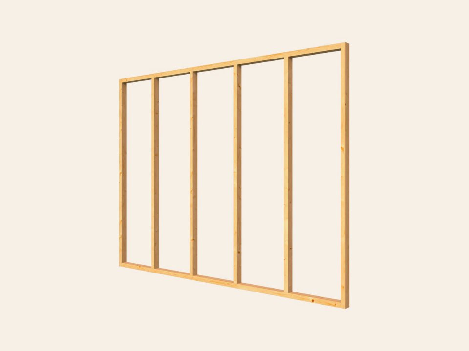 Regelwerk topgevel kapschuur XX Red Class WoodL