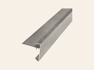 Blokhutaccessoires aluminium daktrim 4,5 × 4,5 × 250 cm incl. 1 klang