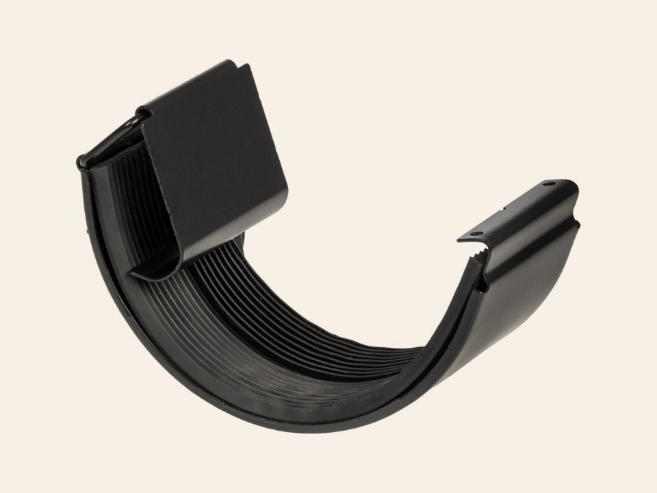 Gootverbinder zwart gecoat