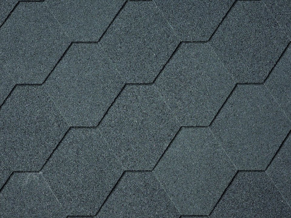 Dakshingles hexagonaal - pak 3 m²