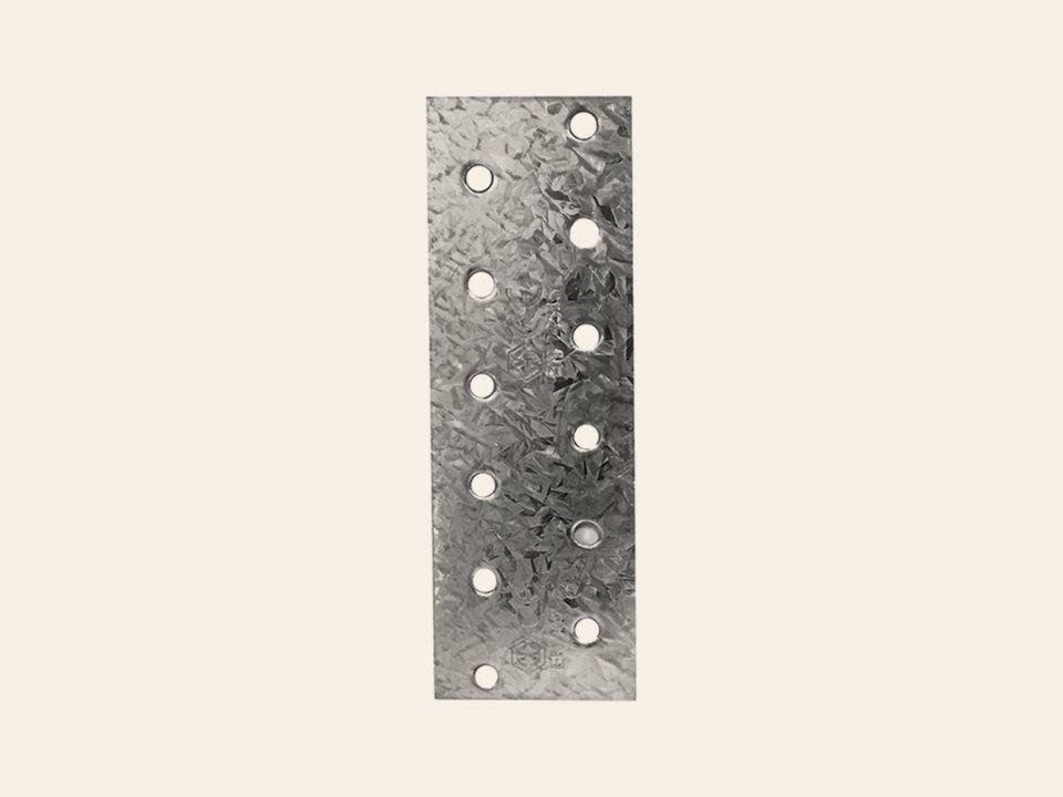 Koppelplaat 120 × 40 mm