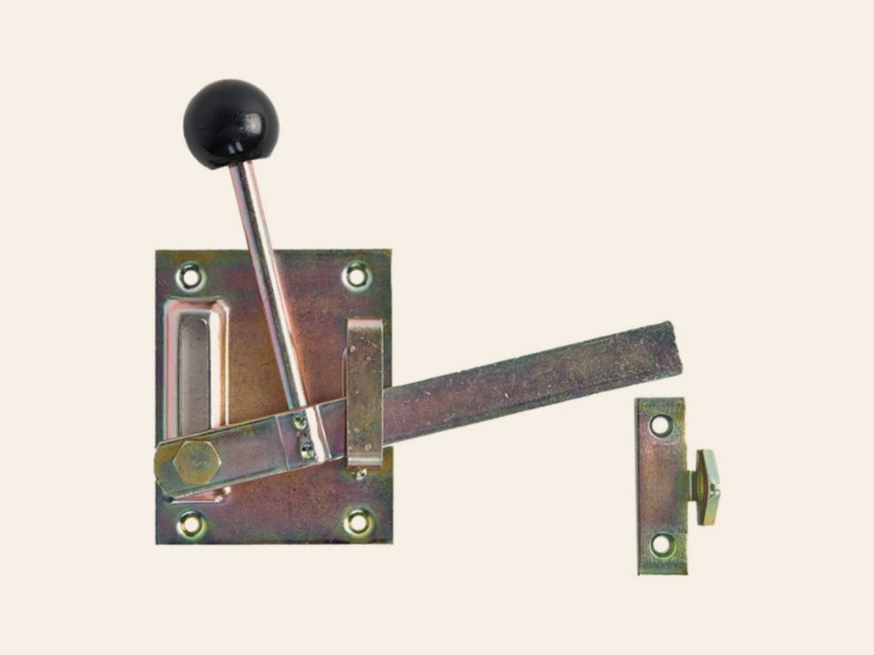 Tuinheksluiting met knop