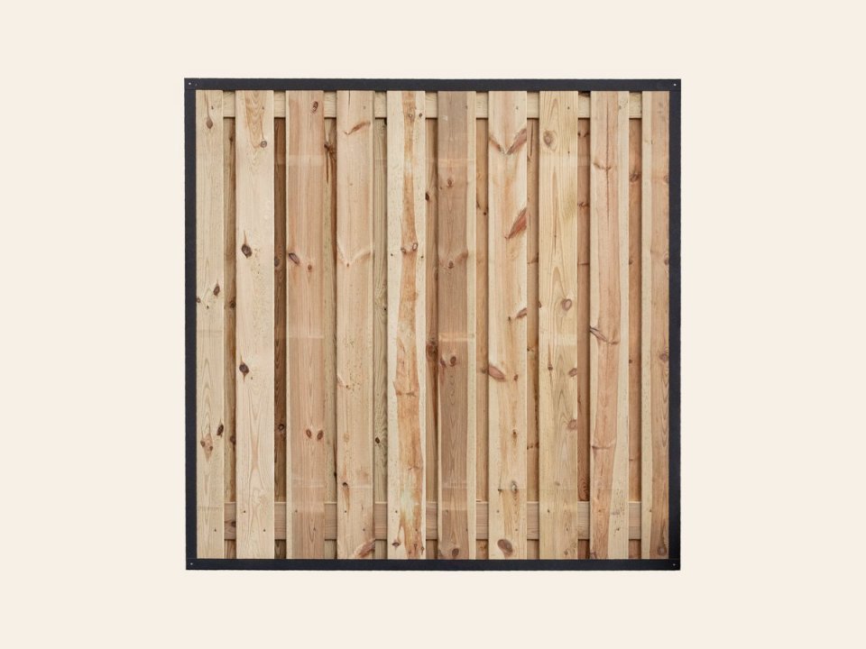 Luxe stalen kader antraciet 180 × 180 cm