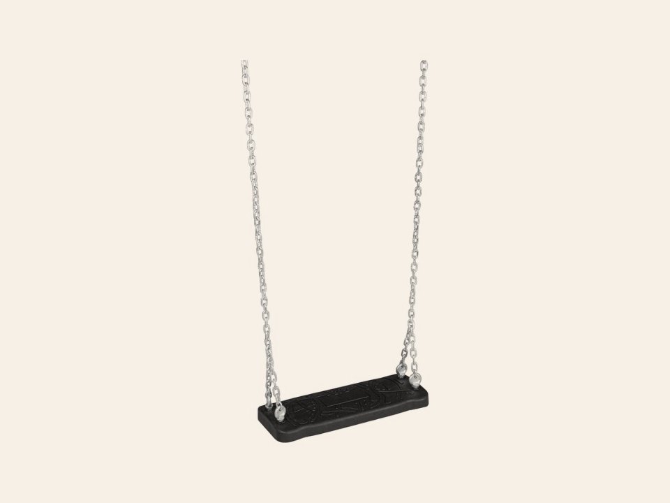 Rubber schommelzitje met ketting