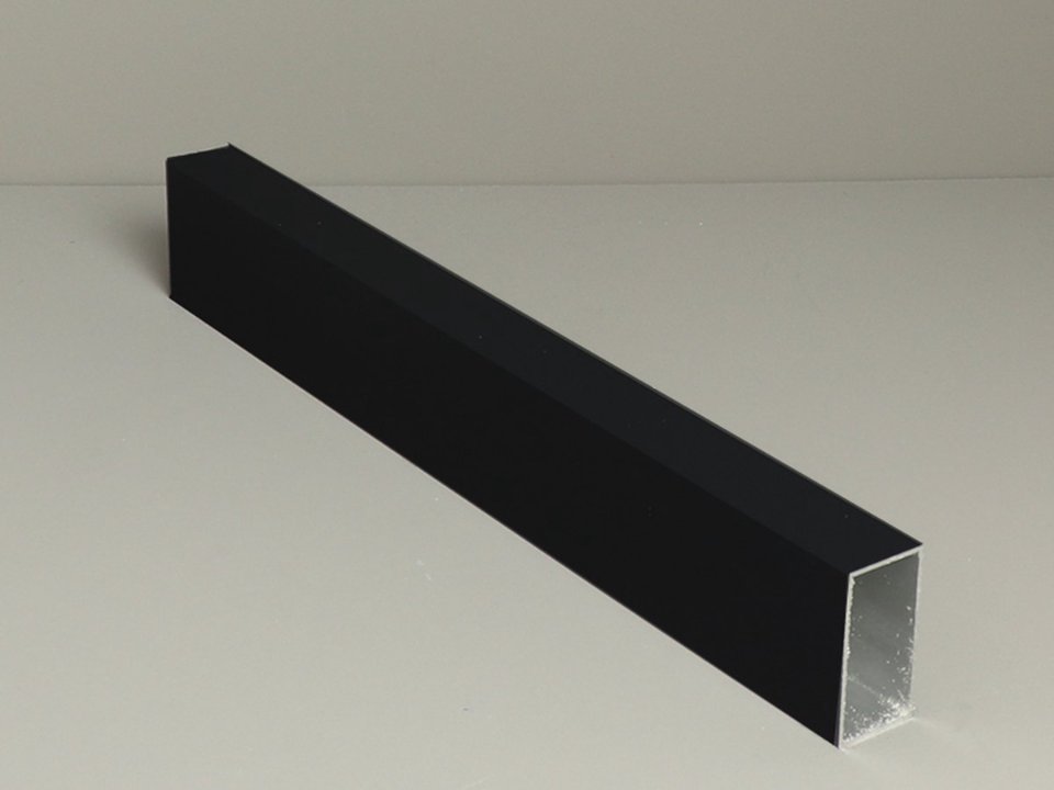 Alu.fundatiekoker 6.0 × 3.0 × 600cm zwart