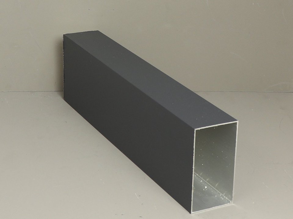 Alu. Fundatiekoker 6.0 × 11.0 × 600cm antraciet
