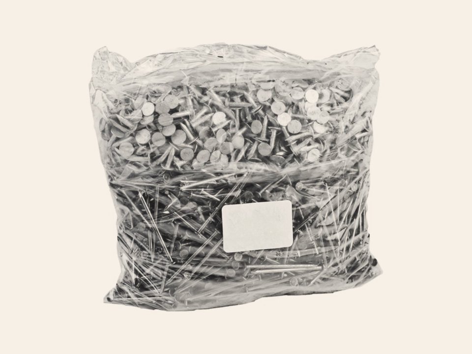 Asfaltnagels verzinkt 3,0 × 15 mm (200st.)