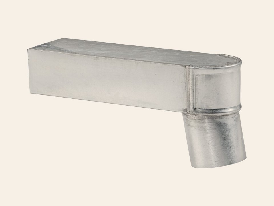 HWA Connector voor stadsdoorvoer, 60 mm, Verzinkt
