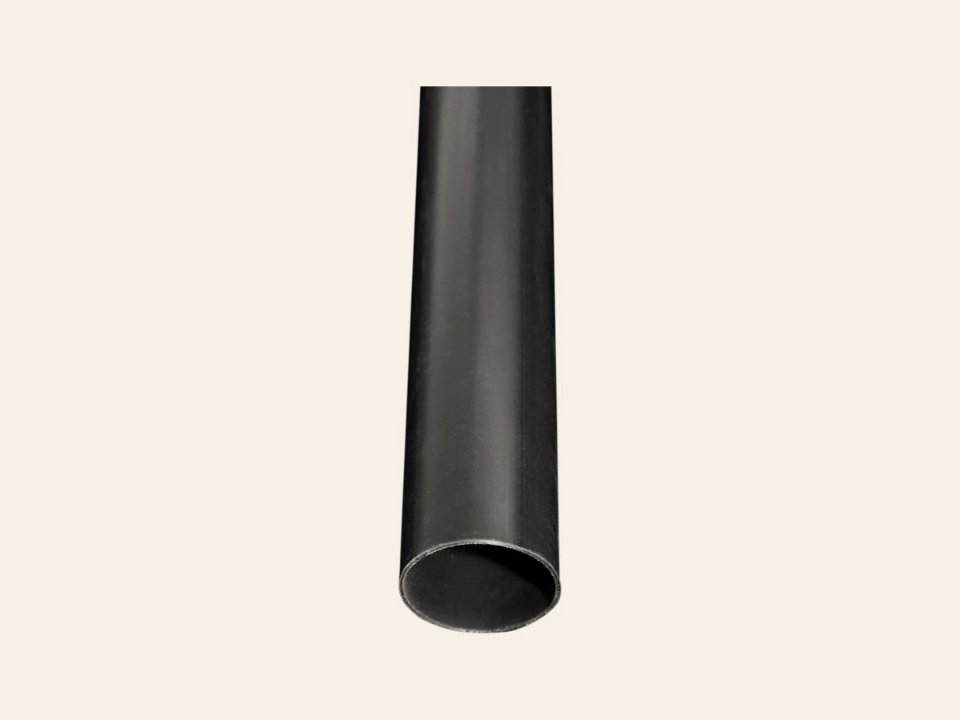 Kunststof minigoot/mastgoot HWA buis 60 mm zwart