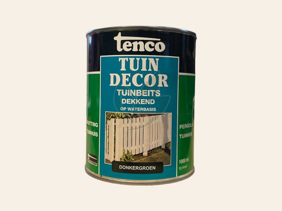 Tenco tuindecor dekkend Donkergroen 1L