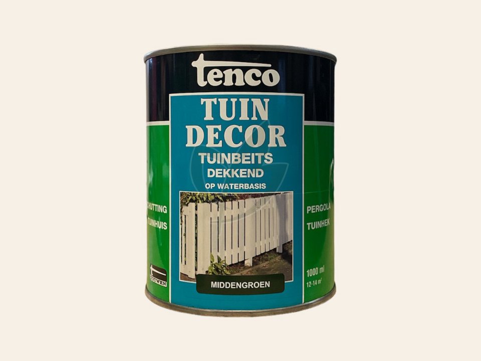 Tenco tuindecor dekkend middengroen 1L