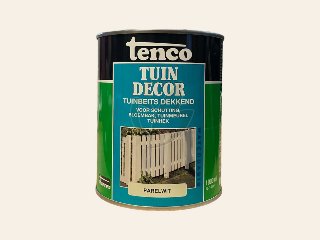 Tenco tuindecor dekkend Parel Wit 1L