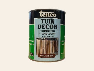 Tenco tuindecor transparante beits kastanje bruin