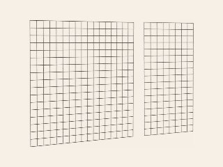 Gaasnet verzinkt 180 × 180 cm maas 10 × 10 cm draad 4 mm