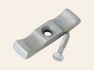 Blokhutdelen Metalen deur- / raamsluiter - twist lock