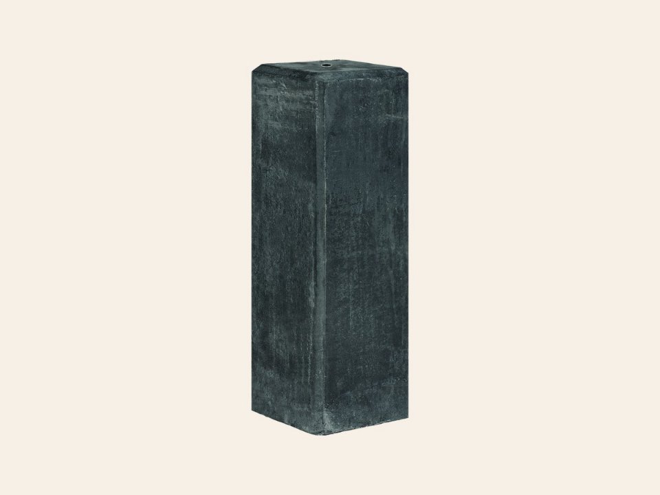 Berton betonpoer 22,0 × 22,0 × 40,0 cm, antraciet, M20-bus, XXL