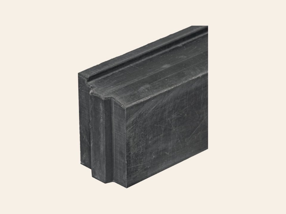 Berton Betonband met afwateringsprofiel D10 × B100 × H15 cm