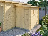 Blokhut Toilet kit annexe, 28 mm, foto 1