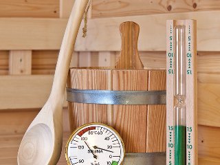Sauna accessoire set