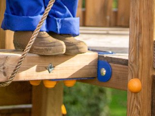 Aanbouwklimwand speeltoestel zelfbouwdoos Ramp