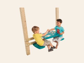 Aanbouwpicknickset, geschaafd grenen
