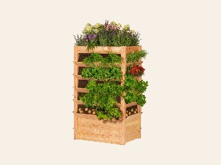 Kruidentoren, lariks B90xD60xH150 cm