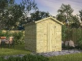 Tuinhuis Boudewijn vuren groen geïmpregneerd, foto 1
