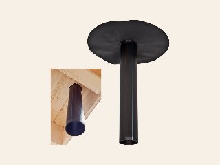 Dakdoorvoer rond Ø6,3 cm