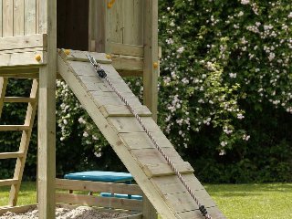 Aanbouwklimwand speeltoestel Ramp, geschaafd