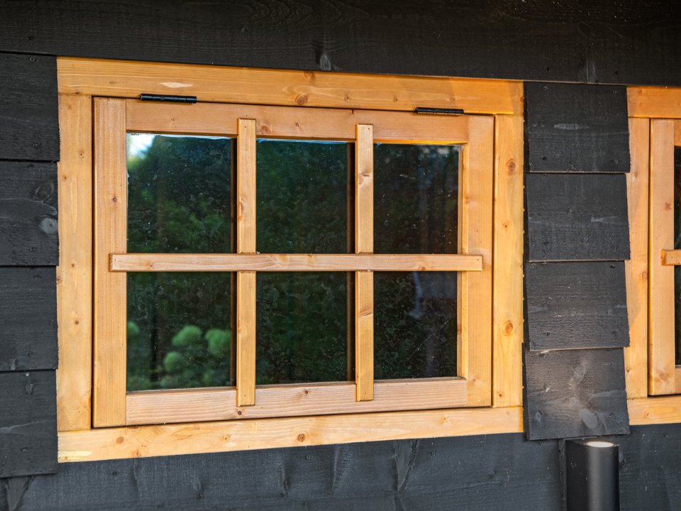 Red Class Wood uitzetraam, 6-ruits Uitzetraam B900 x H700 mm buitenmaat
