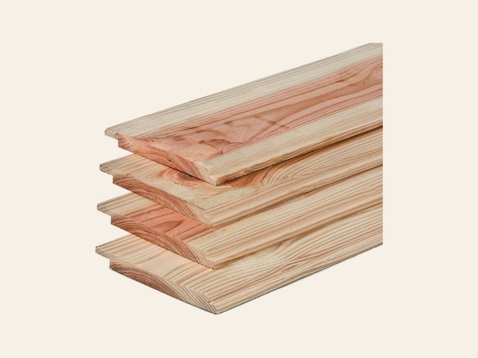 Veranda dakbeschot douglas