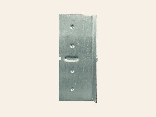 Verbindingsstuk t.b.v. aluminium daktrim