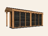 Kapschuur Goor douglas 600 × 300 cm, foto 6
