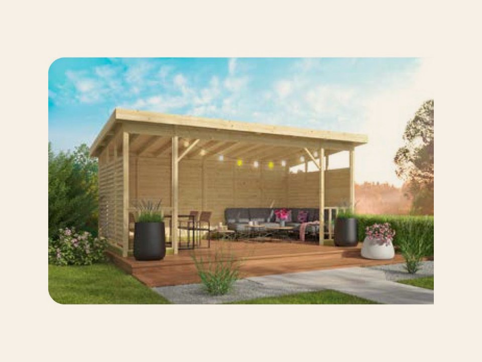 Paviljoen Kristina 560 × 264 cm