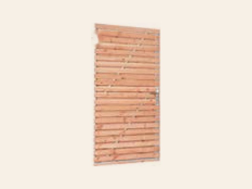 Tuindeur Douglas geschaafd, Villach 100 × 200 cm