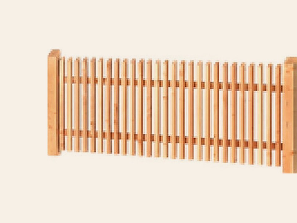 Douglas palissadehek, geschaafd (modern) 200 × 80 cm
