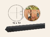 Betonpaal glad met diamantkop 10 × 10 cm (Berton IJssel), foto 2