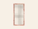 Douglas betonijzertrellis met lijst, 180 cm hoog, foto 1