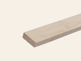 Blank vuren plank geschaafd, foto 1