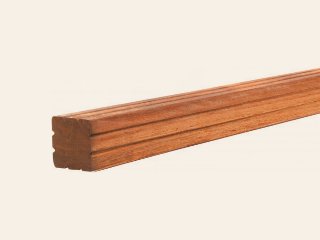 Hardhouten paal geschaafd 65 × 65 mm
