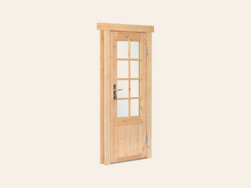 Enkele glas deur 8-ruits Deluxe