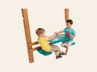 Aanbouwpicknickset, geschaafd grenen & douglas