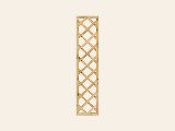 Trellis met lijst, diagonale lamellen grenen groen geïmpregneerd, foto 1