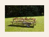 Picknicktafel Superieur 300 cm vuren gedroogd, groen geïmpregneerd, foto 2