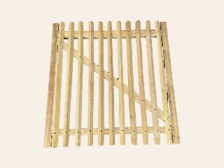 Poort schapenhek Robinia Licht