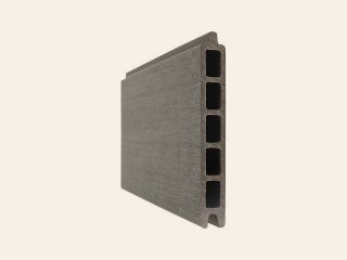 Composiet schermplank 2,1 × 16 × 180 cm Silver Gray