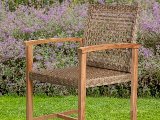 Teak tuinstoel Blitar (set van 2 stoelen), foto 2